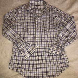 Men’s Express Button Down Fitted Sz Small